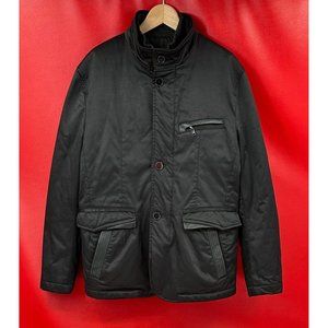 Versace Collection Black 2 Piece Jacket Removable Vest Combo Dry Cleaned Sz 52